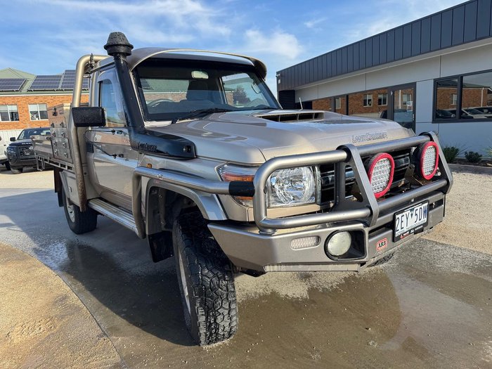 2019 Toyota Landcruiser GXL VDJ79R 4X4 Dual Range Vintage Gold