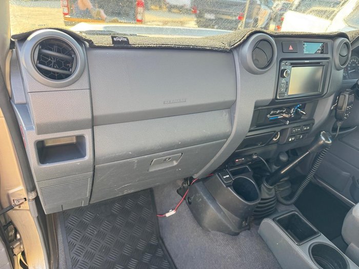 2019 Toyota Landcruiser GXL VDJ79R 4X4 Dual Range Vintage Gold