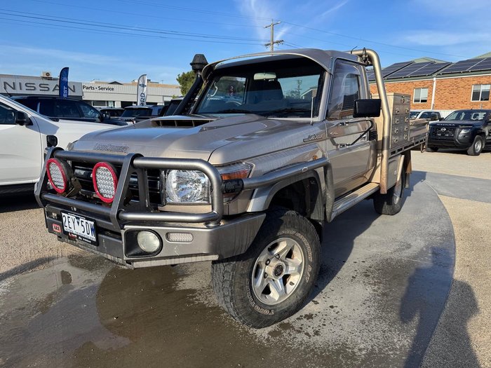 2019 Toyota Landcruiser GXL VDJ79R 4X4 Dual Range Vintage Gold