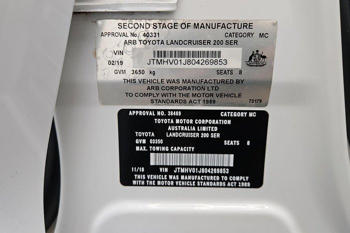 2018 Toyota Landcruiser GXL