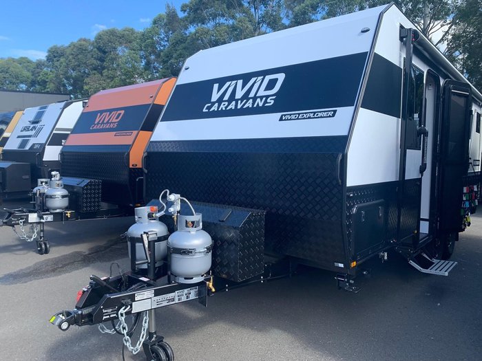 2026 Vivid Caravans Explorer 21ft Family Double Bunk