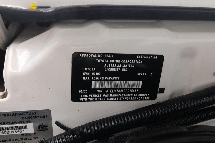 2020 Toyota Landcruiser GXL