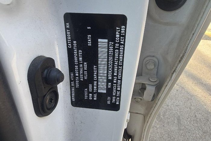 2021 Toyota Hilux SR