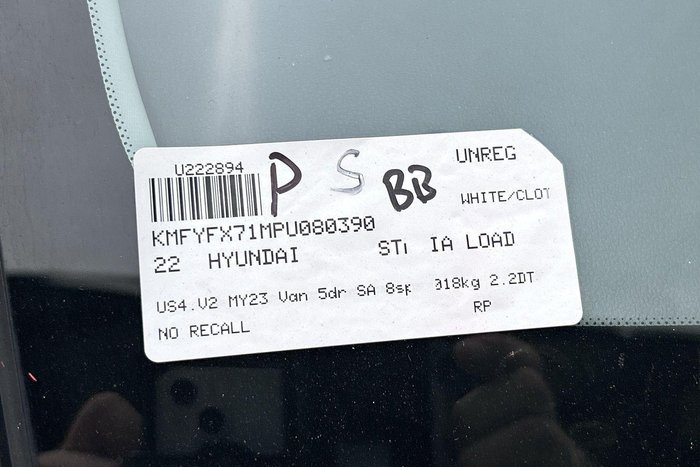 2022 Hyundai STARIA LOAD