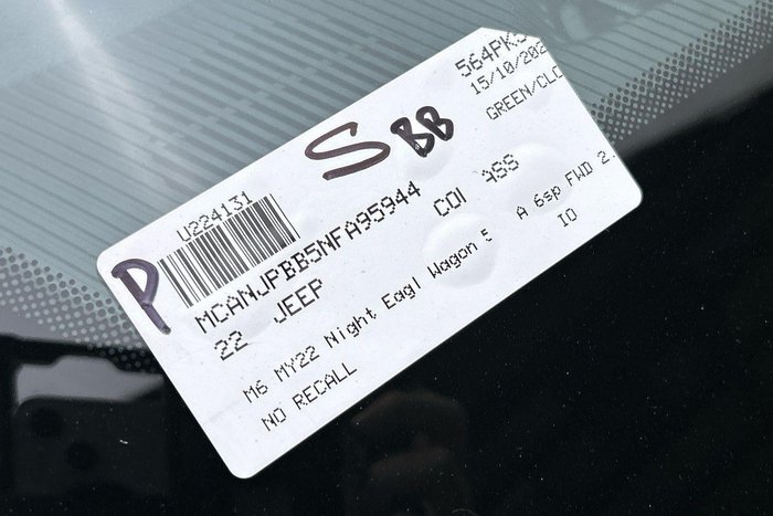 2022 Jeep Compass Night Eagle