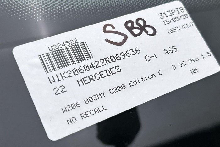 2022 Mercedes-Benz C-Class C200 Edition C