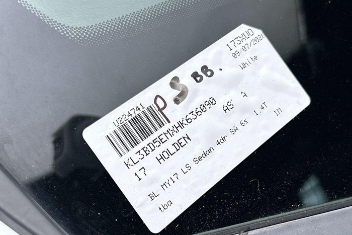 2017 Holden Astra LS