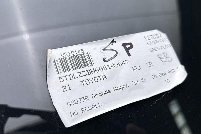 2021 Toyota Kluger Grande