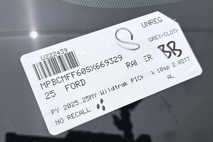 2025 Ford Ranger Wildtrak