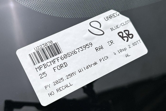 2025 Ford Ranger Wildtrak