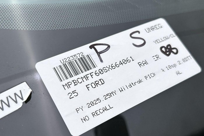 2025 Ford Ranger Wildtrak