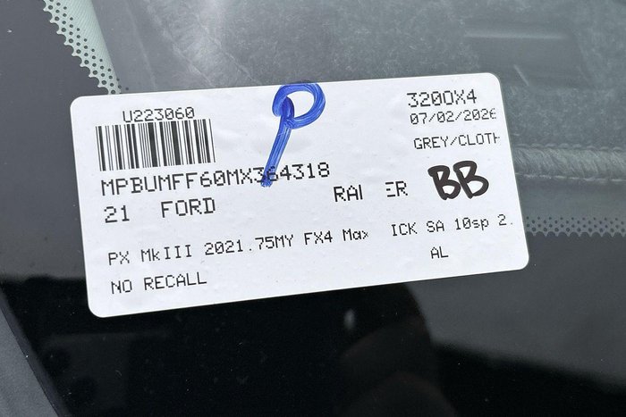 2021 Ford Ranger FX4 Max