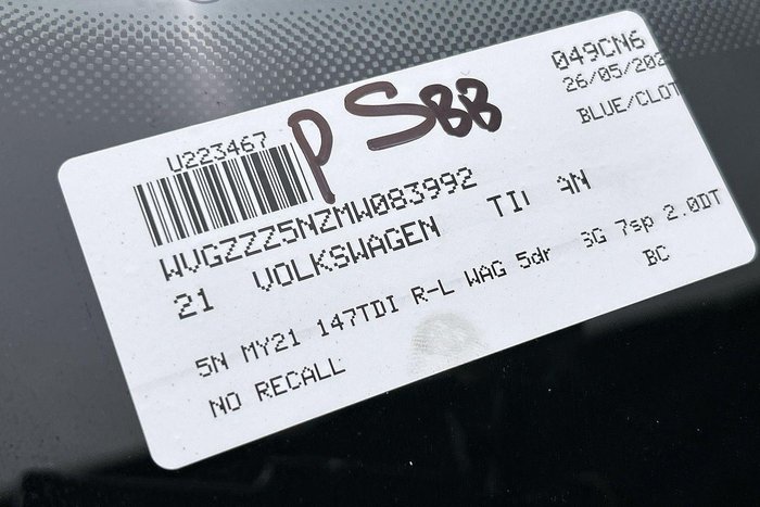 2021 Volkswagen Tiguan 147TDI R-Line