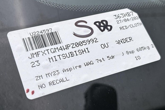 2023 Mitsubishi Outlander Aspire