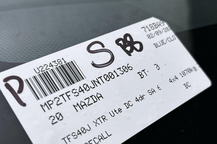 2020 Mazda BT-50 XTR