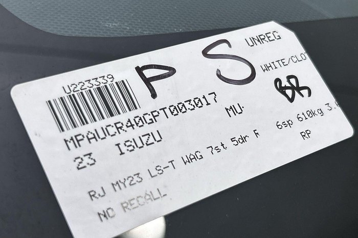 2023 Isuzu MU-X LS-T