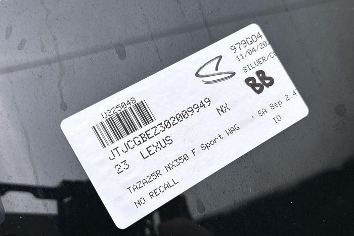 2023 Lexus NX 350 F Sport