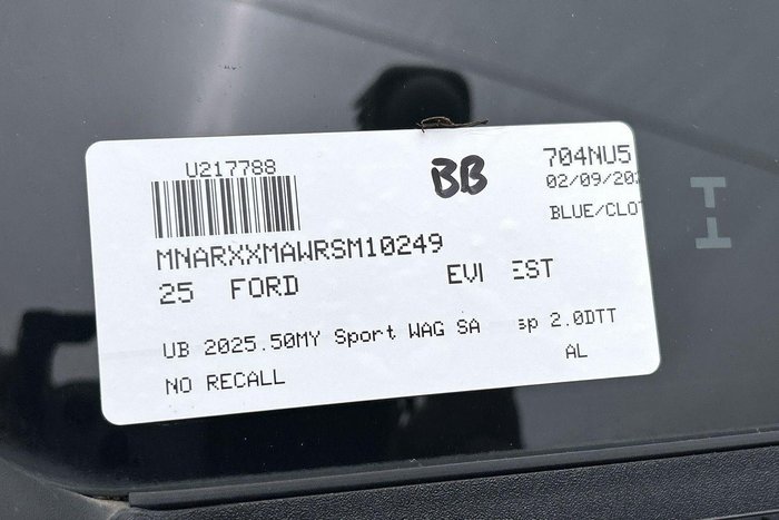 2025 Ford Everest Sport