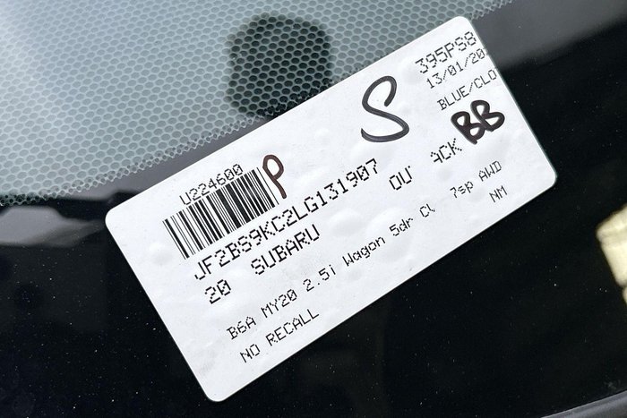 2020 Subaru Outback 2.5i