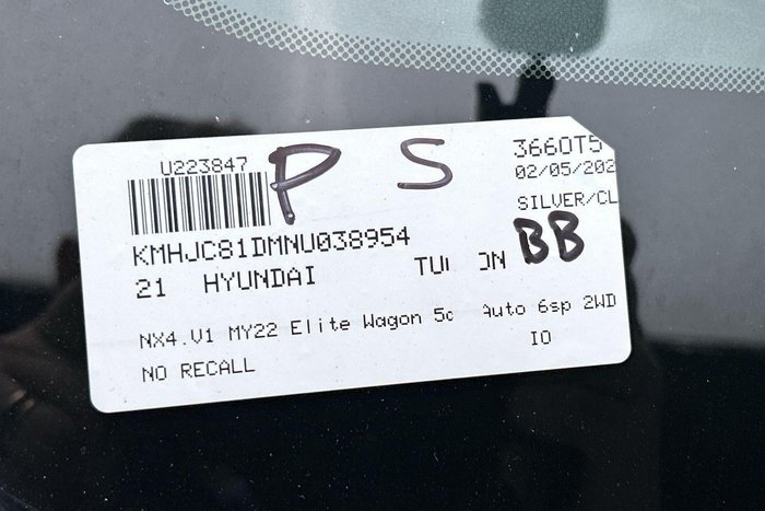 2021 Hyundai Tucson Elite