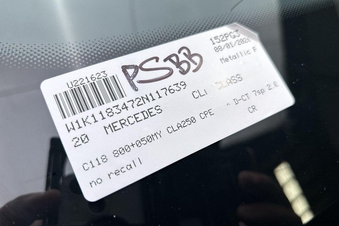 2020 Mercedes-Benz CLA-Class CLA250