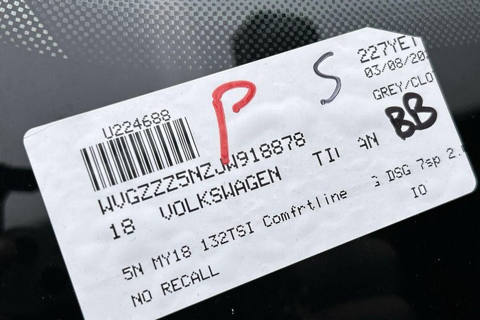 2018 Volkswagen Tiguan 132TSI Comfortline