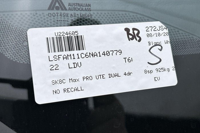 2022 LDV T60 Max PRO