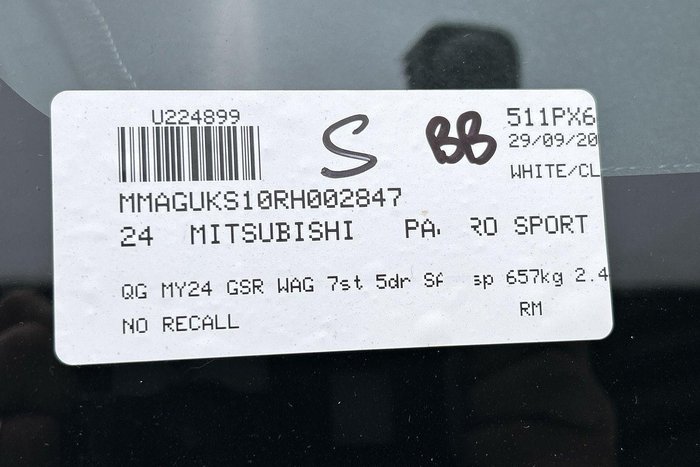 2024 Mitsubishi Pajero Sport GSR