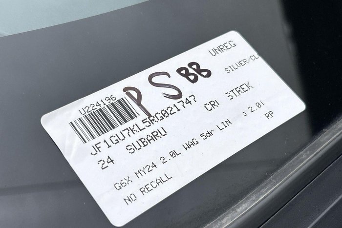 2024 Subaru Crosstrek 2.0L