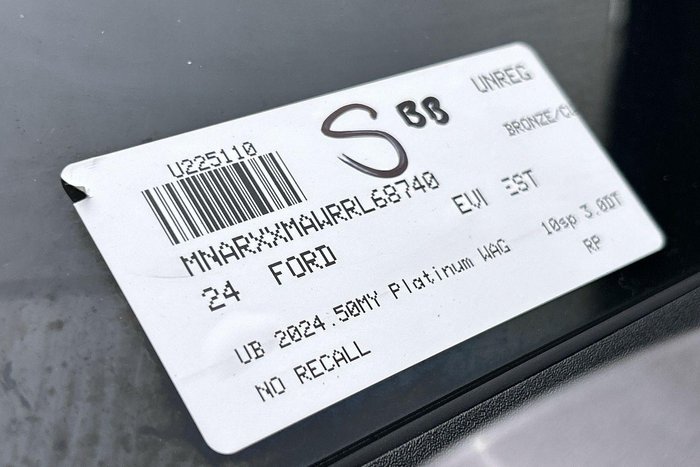 2024 Ford Everest Platinum