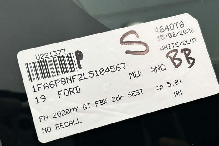 2019 Ford Mustang GT