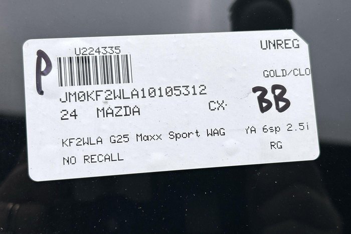 2024 Mazda CX-5 G25 Maxx Sport