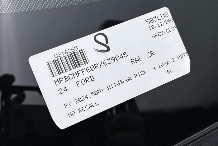 2024 Ford Ranger Wildtrak