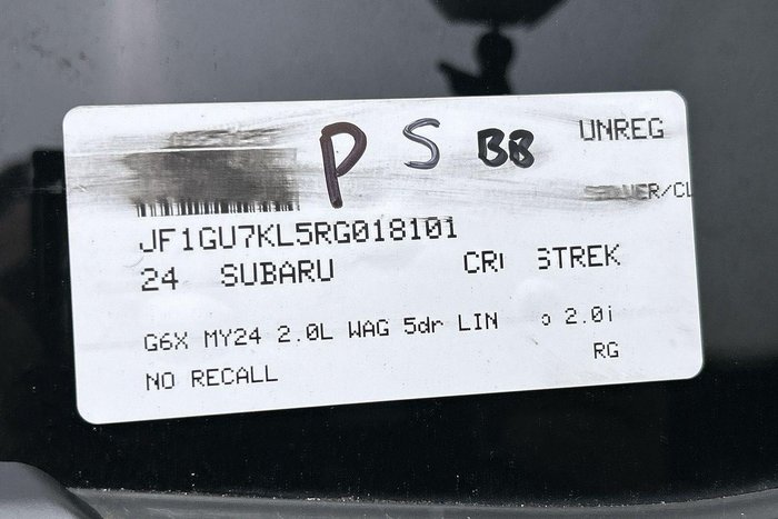 2024 Subaru Crosstrek 2.0L