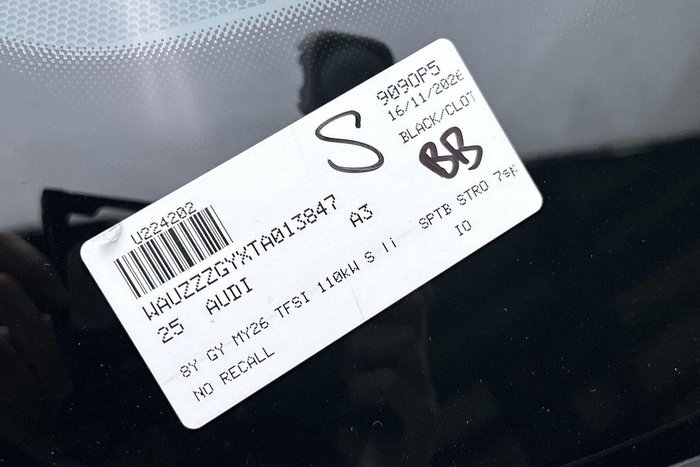 2025 Audi A3 TFSI 110kW S line