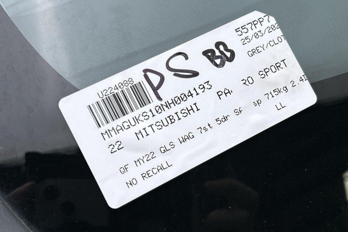 2022 Mitsubishi Pajero Sport GLS