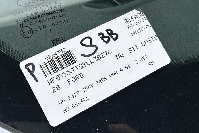 2020 Ford Transit Custom 340S