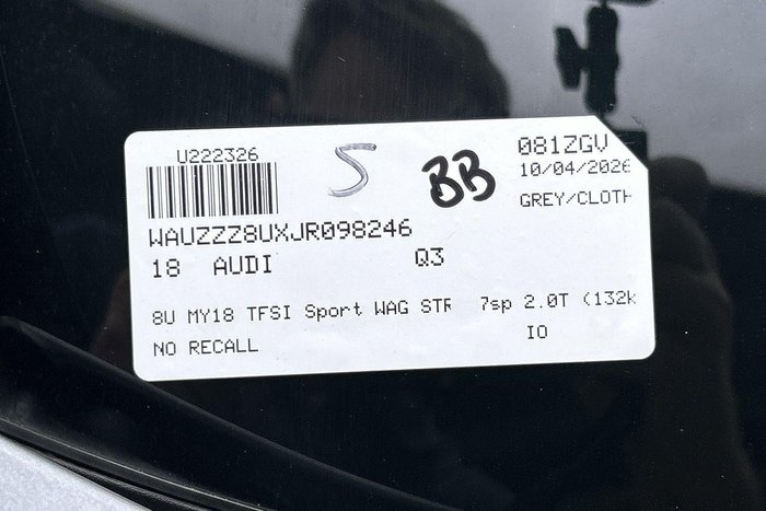 2018 Audi Q3 TFSI Sport