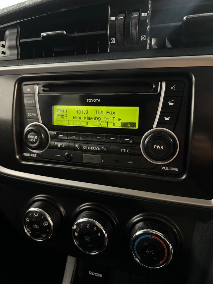 2012 Toyota Corolla Ascent ZRE182R Silver Pearl