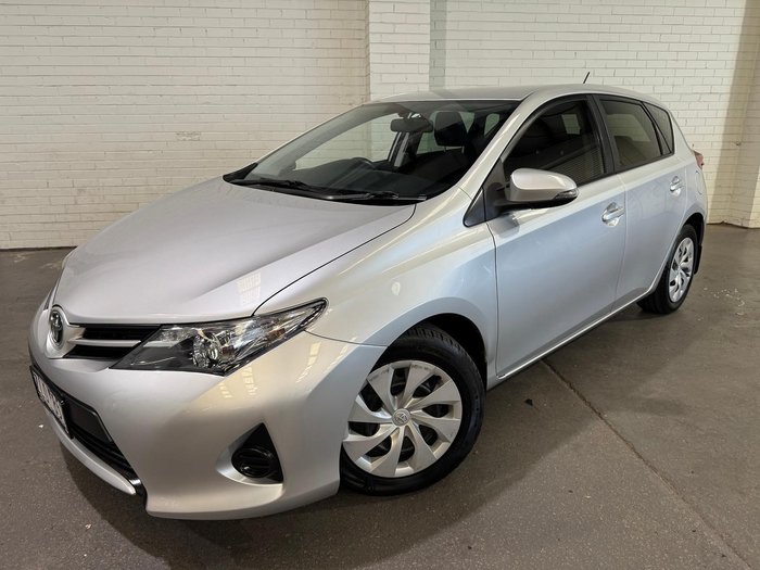 2012 Toyota Corolla Ascent ZRE182R Silver Pearl