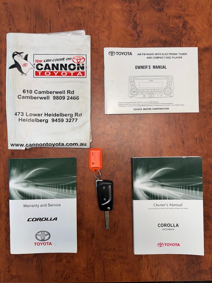 2012 Toyota Corolla Ascent ZRE182R Silver Pearl