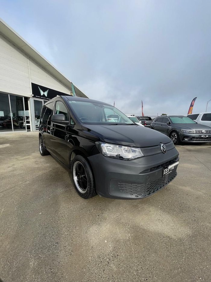 2022 Volkswagen Caddy TDI320 5 MY23 Deep Black