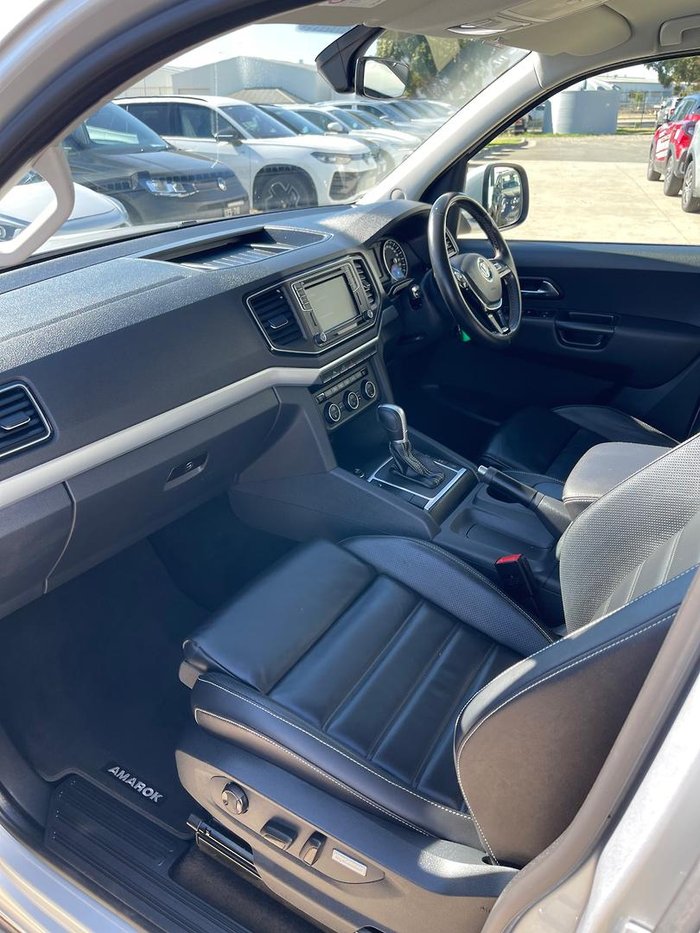 2018 Volkswagen Amarok TDI580 Ultimate 2H MY18 4X4 Constant Reflex Silver