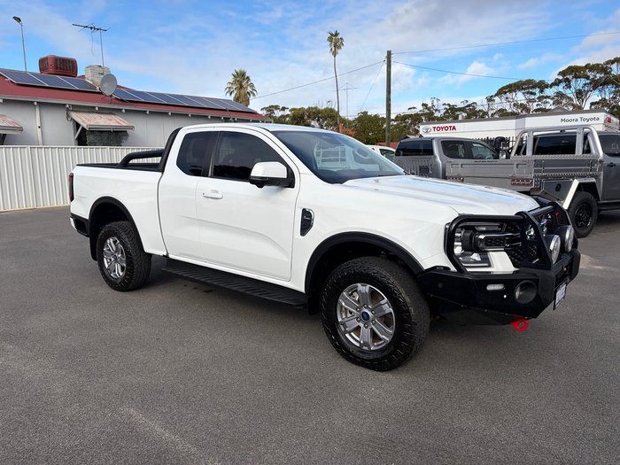 2023 Ford Ranger XLT MY22 4X4 Dual Range Arctic White