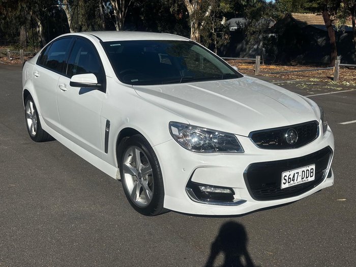 2016 Holden Commodore SV6 VF Series II MY16 Heron White