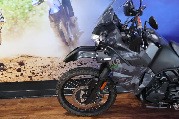 2023 Kawasaki KLR650 ADVENTURE CYPHER CAMO GRAY