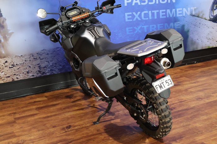 2023 Kawasaki KLR650 ADVENTURE CYPHER CAMO GRAY
