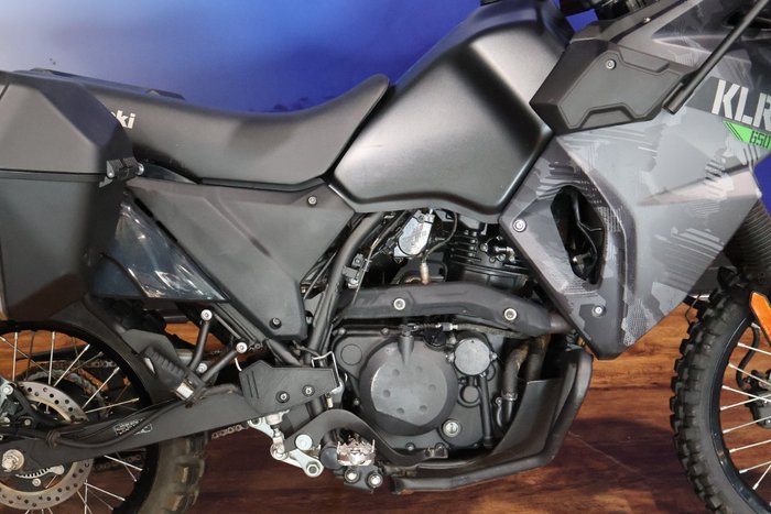 2023 Kawasaki KLR650 ADVENTURE CYPHER CAMO GRAY
