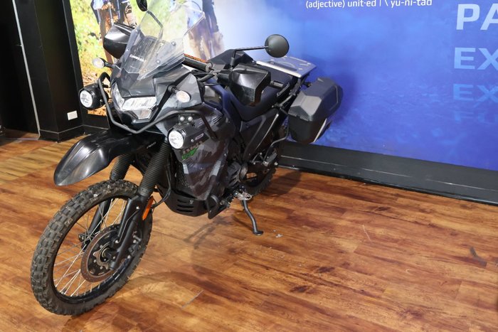 2023 Kawasaki KLR650 ADVENTURE CYPHER CAMO GRAY