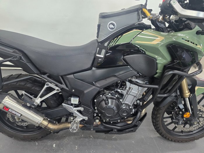 2023 Honda CB500XA (NX500) Green